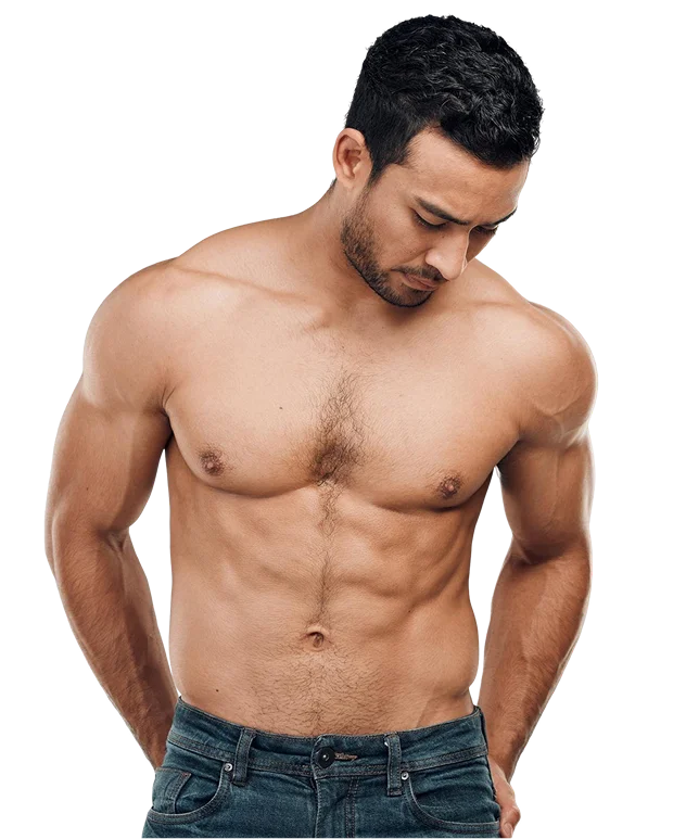 who needs shirt anyway shot handsome young man standing alone posing shirtless studio 1